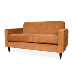 Elroy Loveseat in Nile Pumpkin side angle - loveseat by Stylus - Whats New Furniture Portland OR