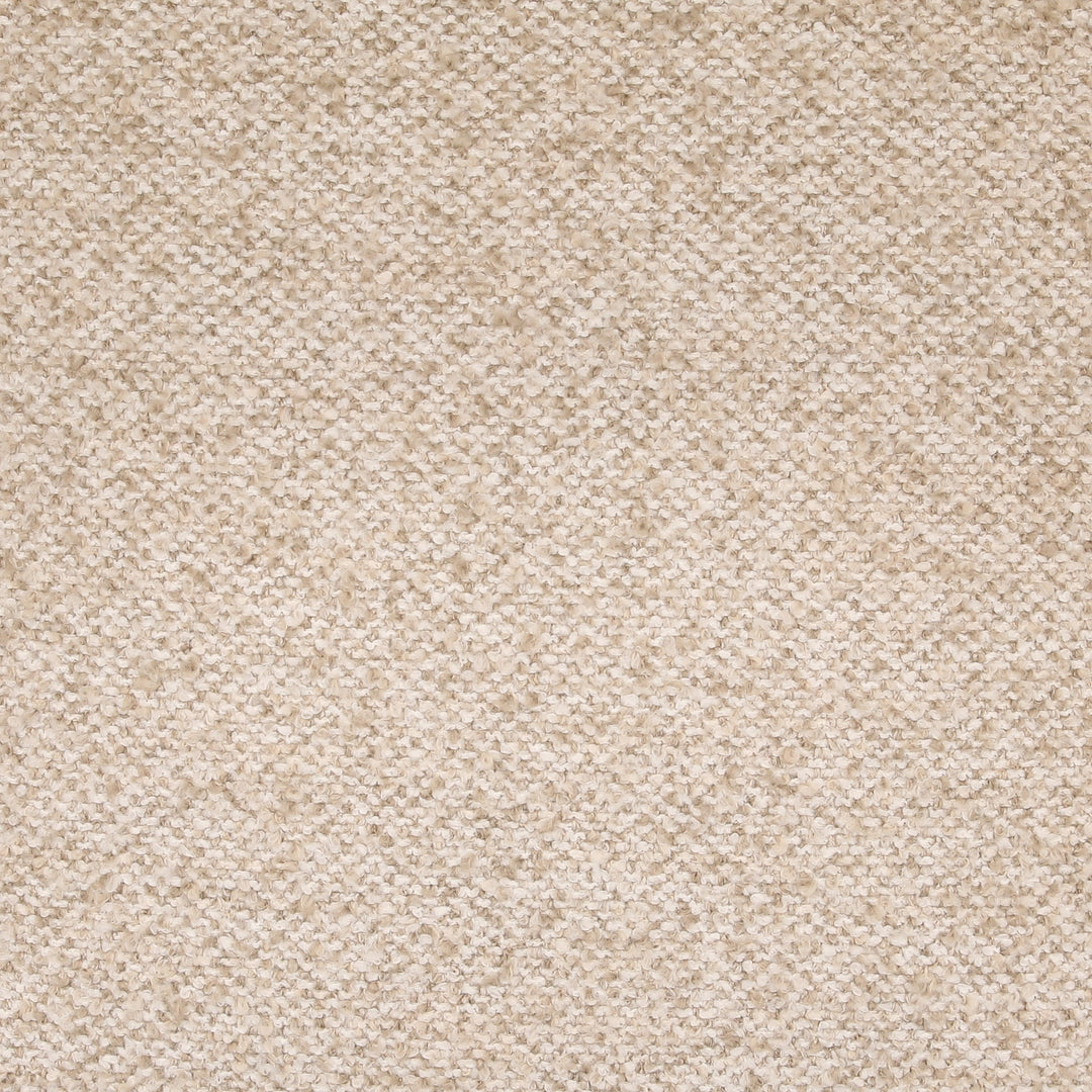 Ercilia Swivel Chair in Oatmeal bouclé fabric detail studio view - bouclé swivel chair by Dovetail - Whats New Furniture Portland OR