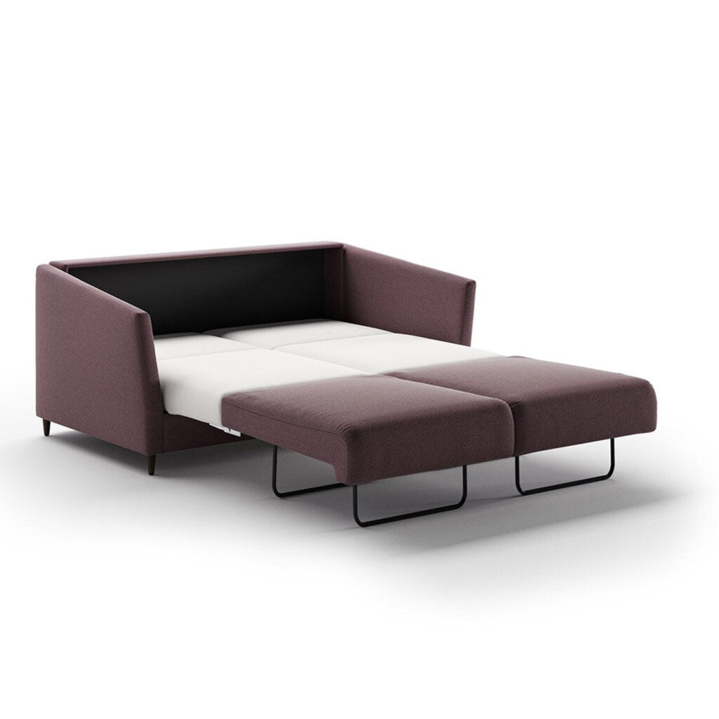 Erika Queen Sleeper Sofa in Luna 29 side angle - queen sleeper sofa by Luonto - Whats New Furniture Portland OR