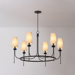 Calder 6-Light Chandelier, Forged Iron by Troy Lighting - view 2