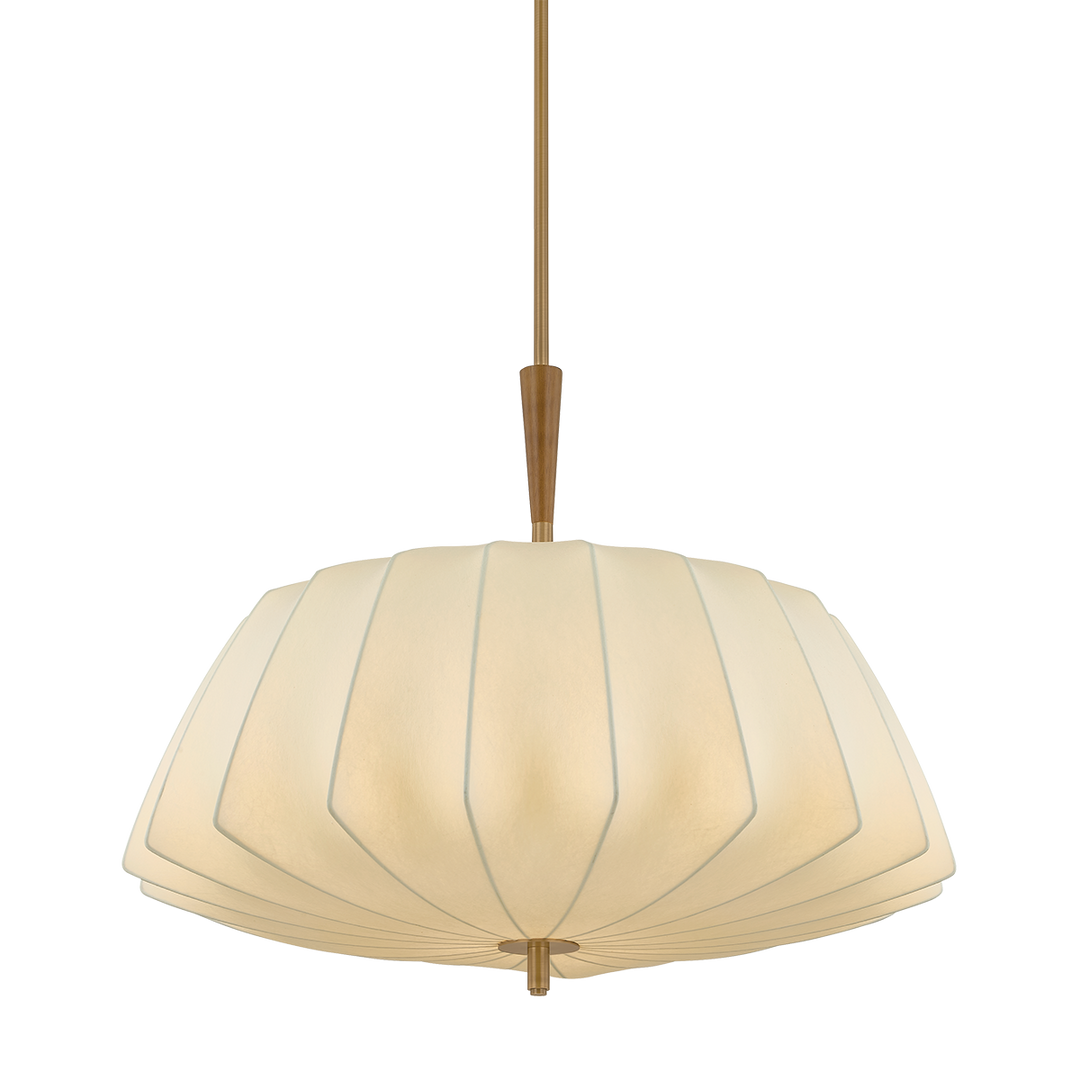 Flinders Pendant, Patina Brass by Troy Lighting - product view