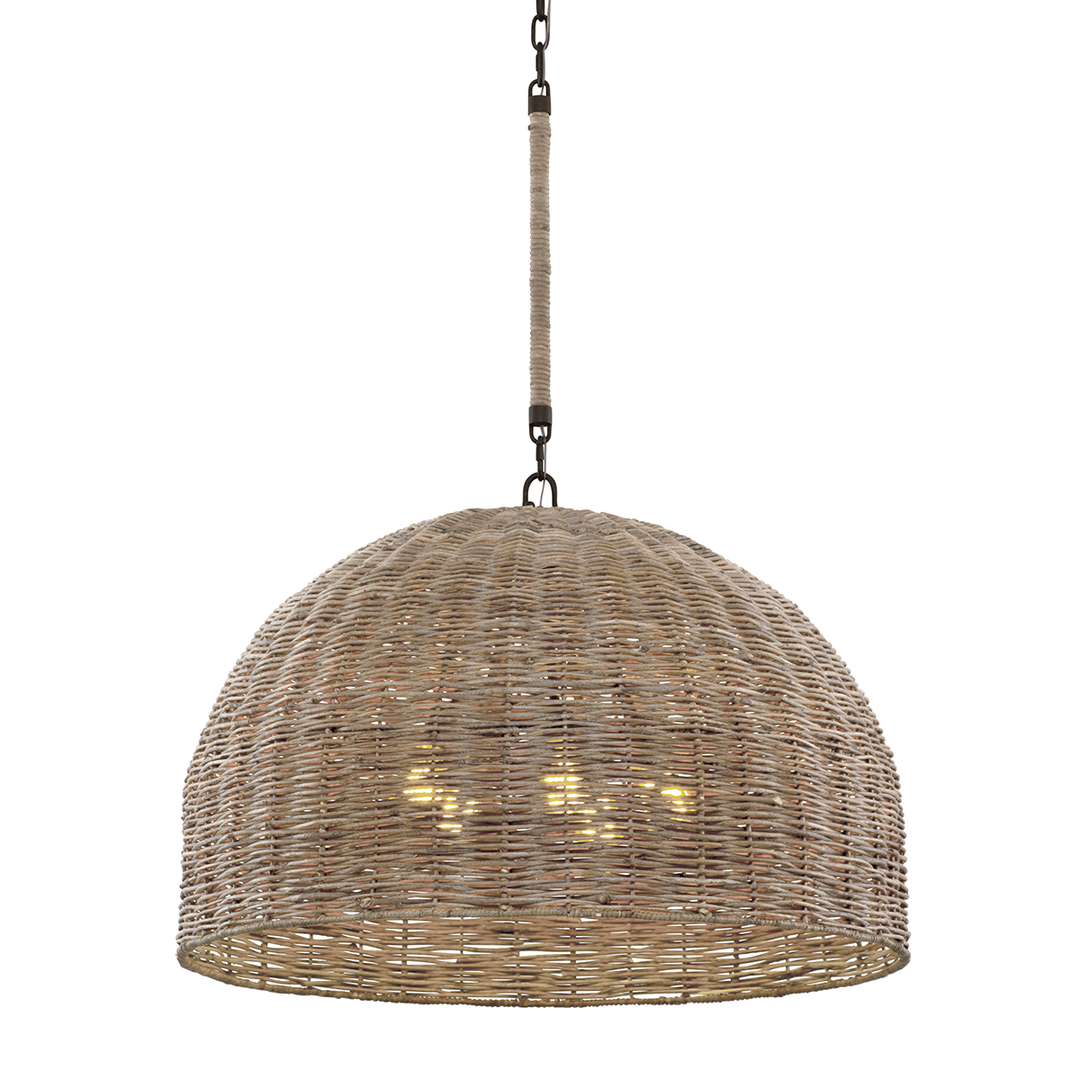 Huxley 5-Light Pendant, Textured Bronze by Troy Lighting - product view