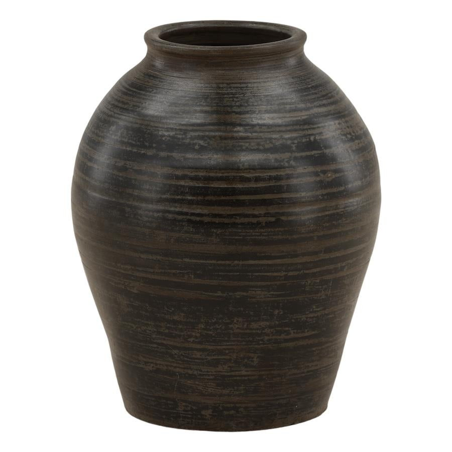 Fabrizio Vase Antique Grey by Dovetail - product view
