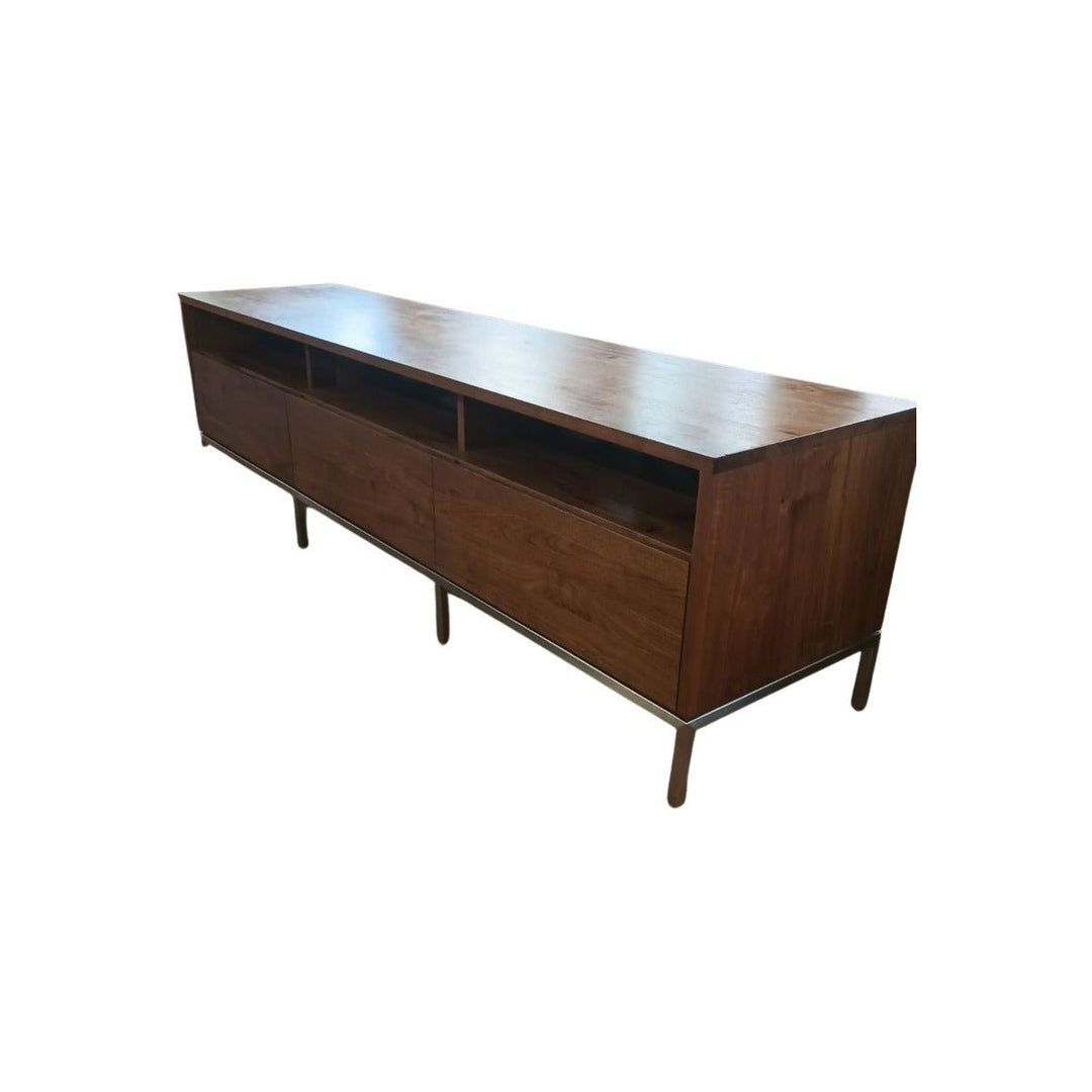 Walnut Mid-Century Console - view 4