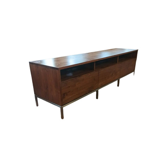 Walnut Mid-Century Console - view 3