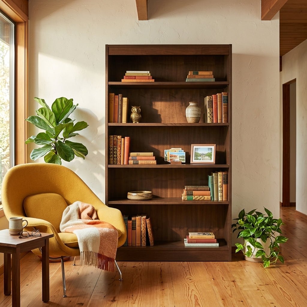 Dark Walnut Bookcase - view 5