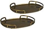 Fatima Tray Set of 2 - 24" by Dovetail - product view