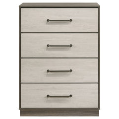Fenwick 4-drawer Chest of Drawers Grey Oak - What&