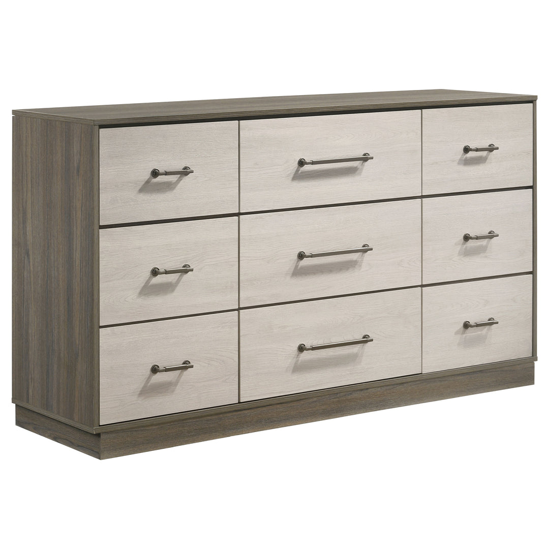 Fenwick 9-drawer Dresser Grey Oak - What&