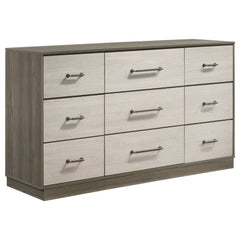 Fenwick 9-drawer Dresser Grey Oak - What&