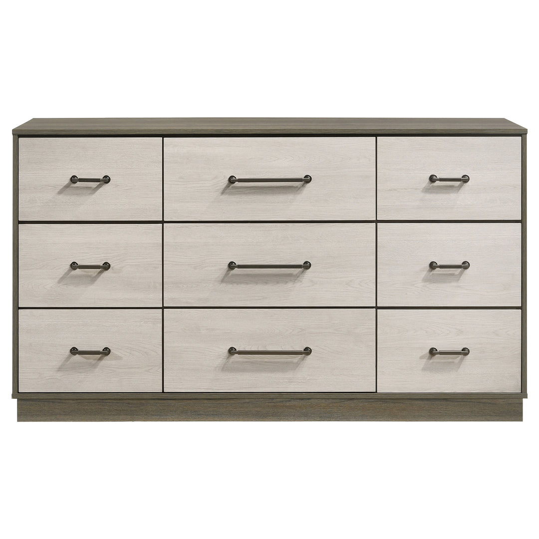 Fenwick 9-drawer Dresser Grey Oak - What&