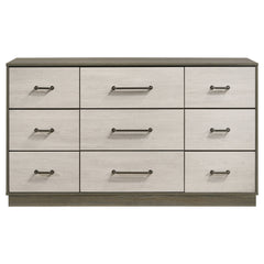 Fenwick 9-drawer Dresser Grey Oak - What&