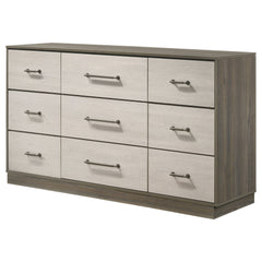 Fenwick 9-drawer Dresser Grey Oak - What&