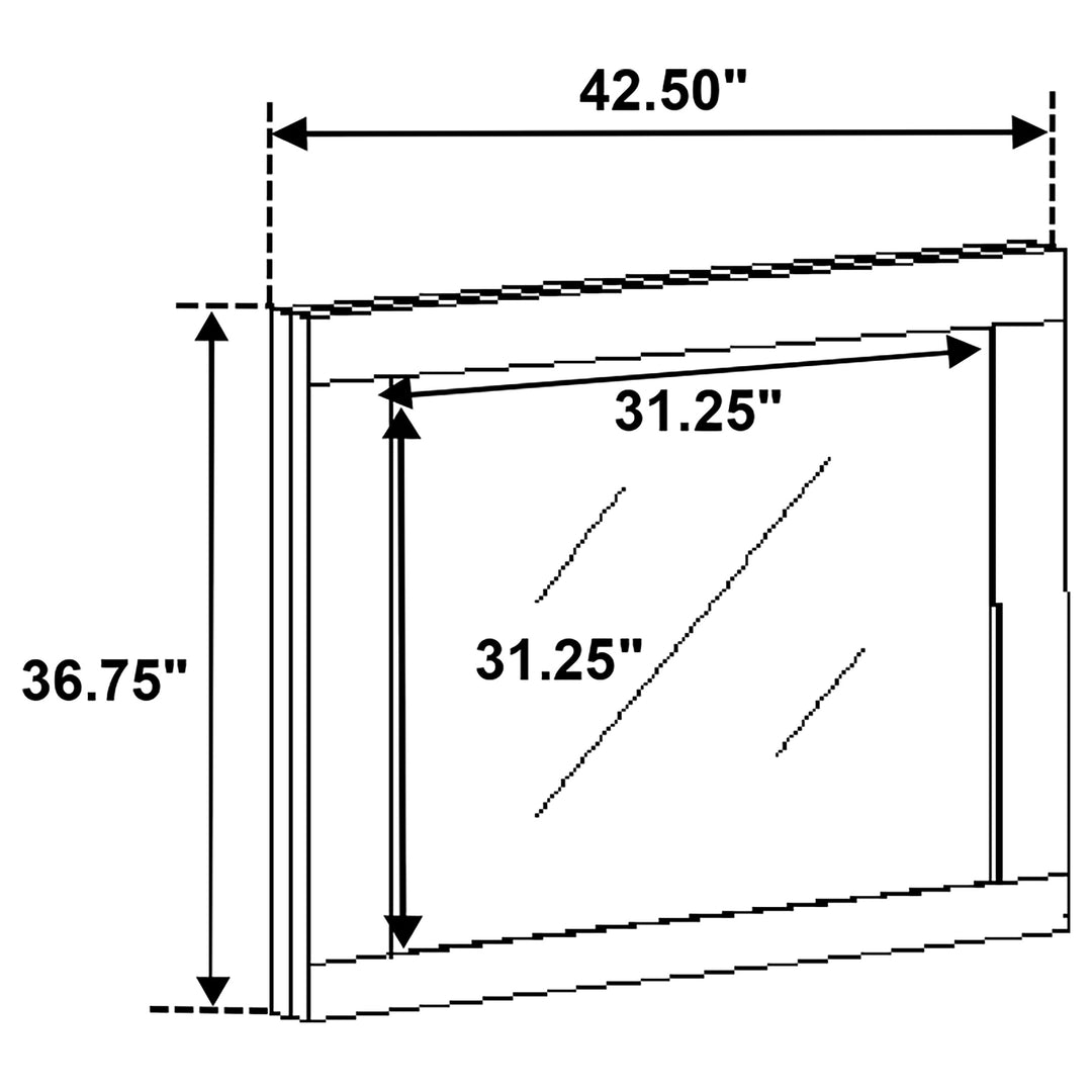 Fenwick Dresser Mirror Grey Oak - What&