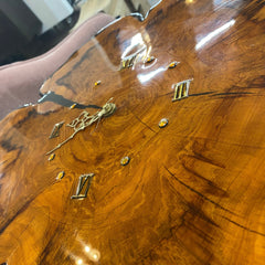 Handmade Clock Side Table - Whats New Furniture - Portland, Oregon