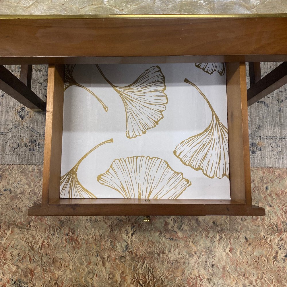 Shell Inlay Coffee Table - Whats New Furniture - Portland, Oregon