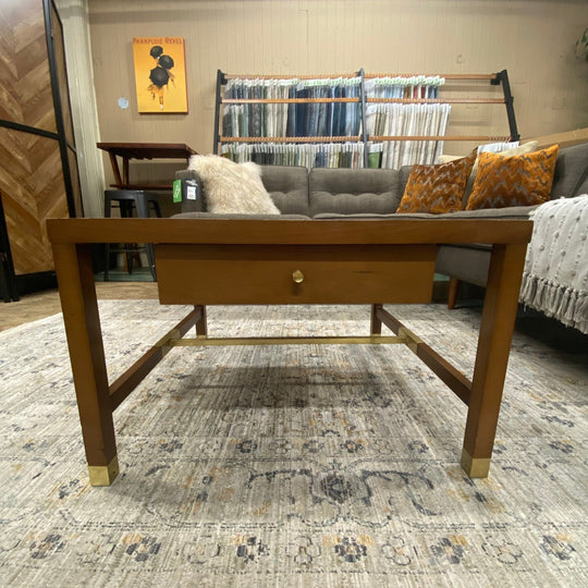 Shell Inlay Coffee Table - Whats New Furniture - Portland, Oregon