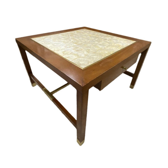 Shell Inlay Coffee Table - Whats New Furniture - Portland, Oregon