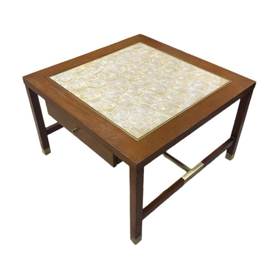 Shell Inlay Coffee Table - Whats New Furniture - Portland, Oregon