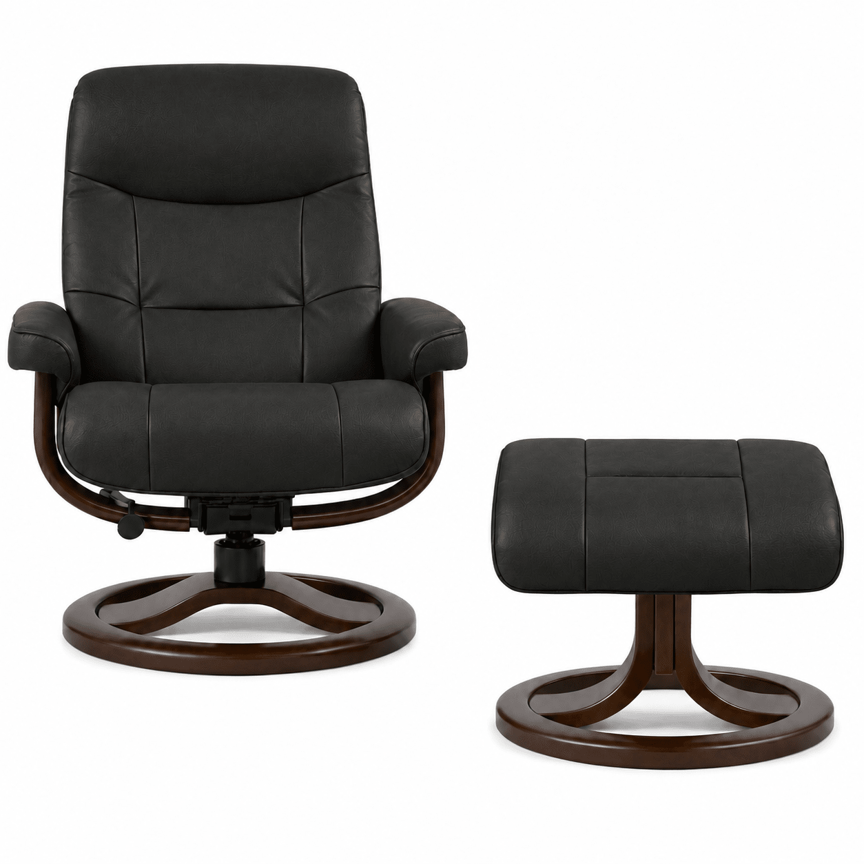 Muldal Small Recliner & Foot Stool