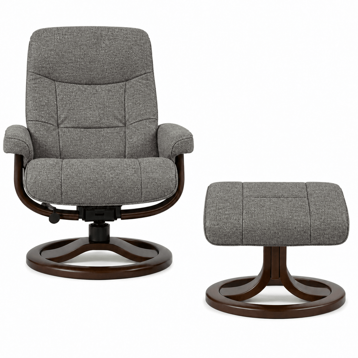 Muldal Small Recliner & Foot Stool