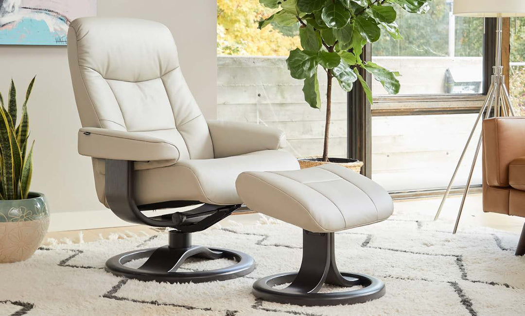 Muldal Recliner &amp; Foot Stool