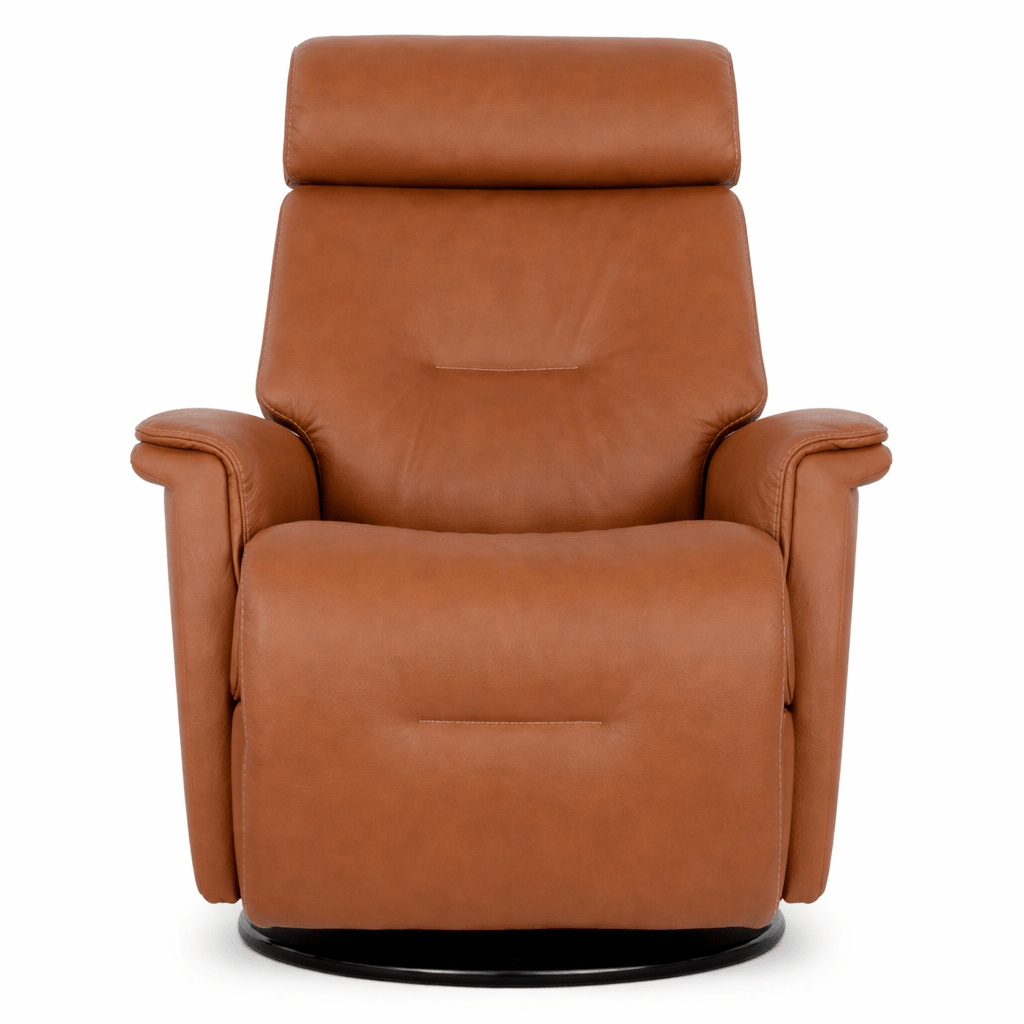 Rome Power Recliner - side angle - mid-century modern chairs - Whats New Furniture Portland OR