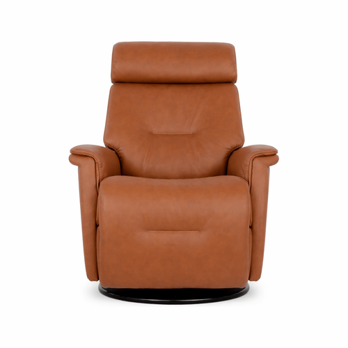 Fjords Rome power recliner in whiskey leather - Recliners collection - What's New Furniture Portland OR