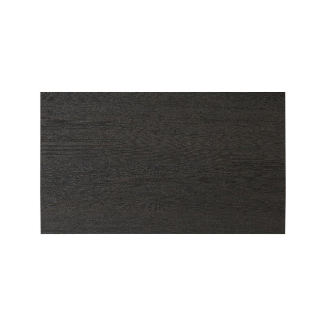 Adolfo Nightstand in Modern Black Ash lifestyle view beside a bed - Whats New Furniture Portland OR