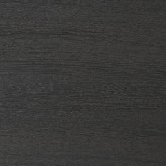 Adolfo Nightstand Modern Black Ash bronzed drawer pull detail view - Whats New Furniture Portland OR