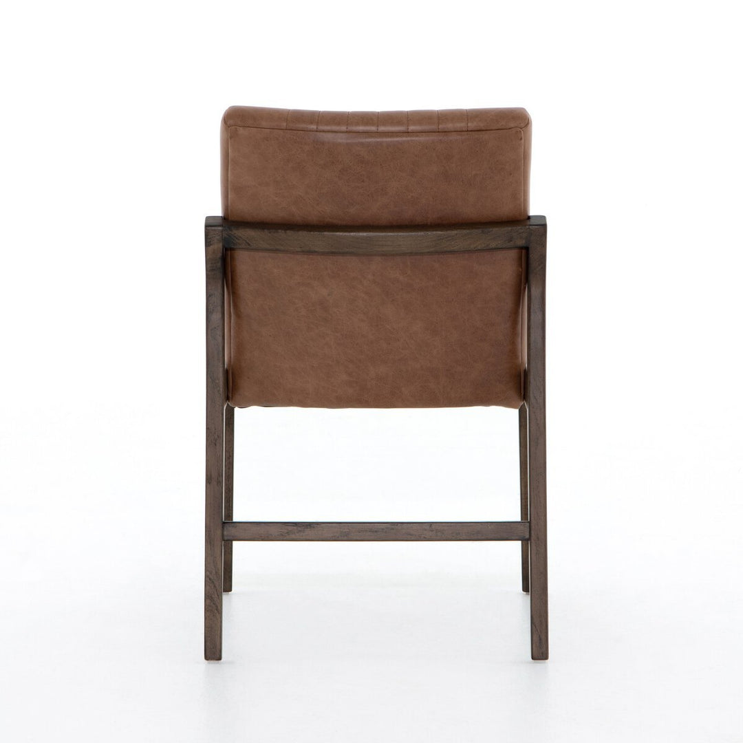 Alice Dining Chair in Sonoma Chestnut detail view - Whats New Furniture Portland OR