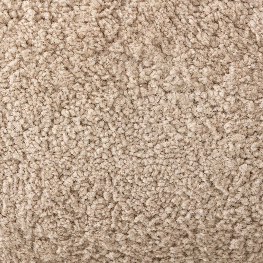 Amelie Chair in Beige Shearling detail view - Whats New Furniture Portland OR