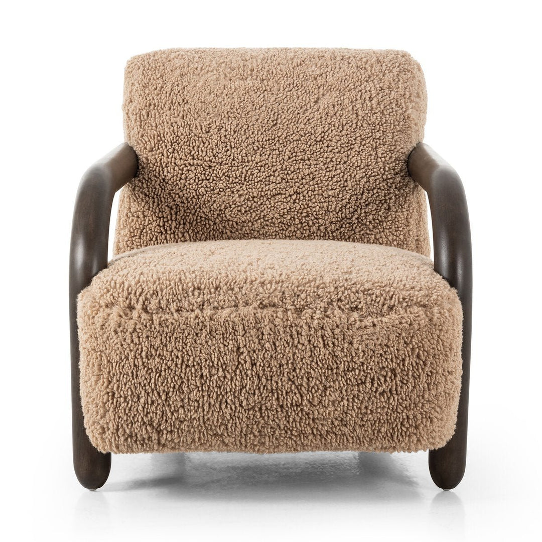 Aniston Accent Chair in Andes Toast - accent chair by Four Hands - Whats New Furniture Portland OR