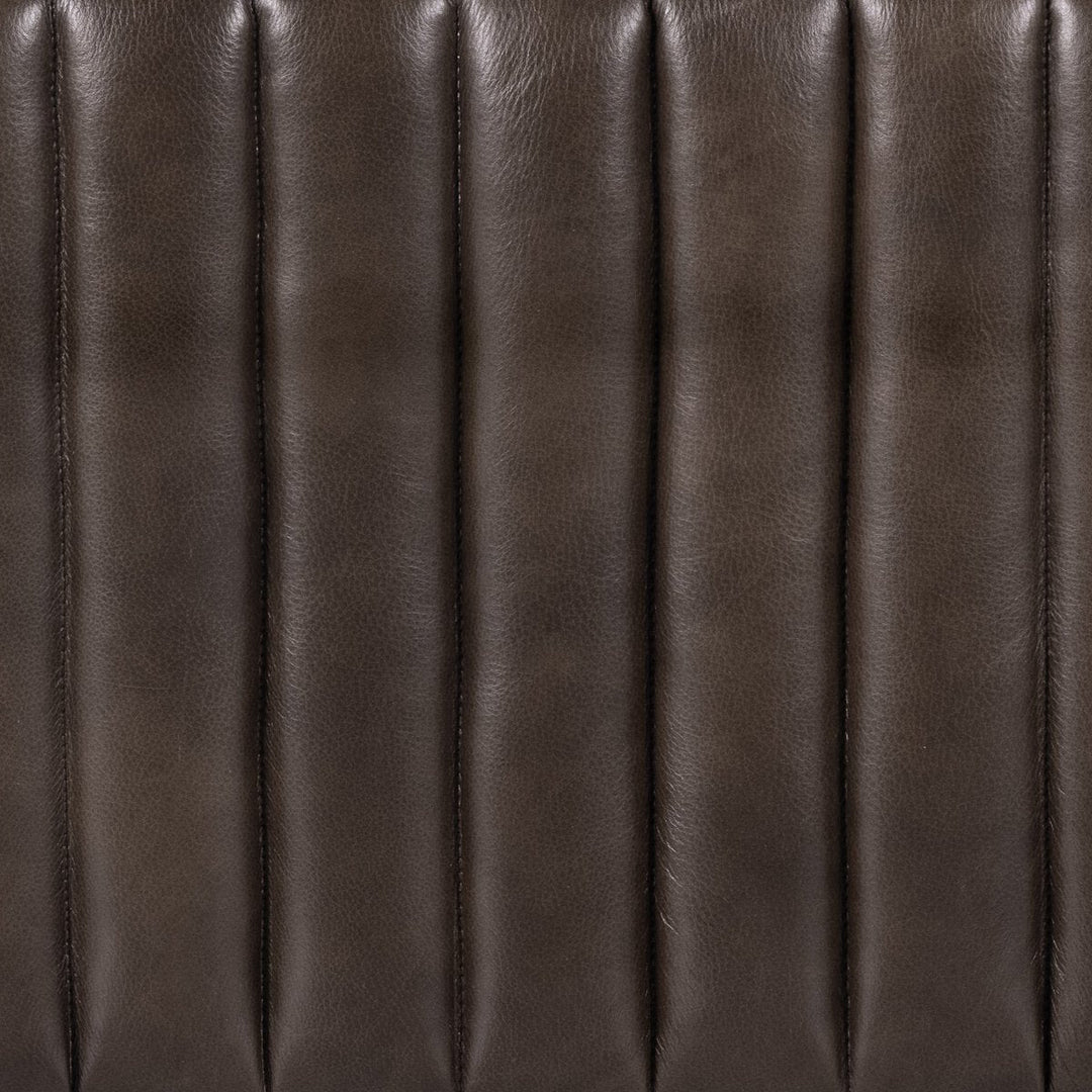 Augustine Bench in Deacon Wolf detail view - Whats New Furniture Portland OR