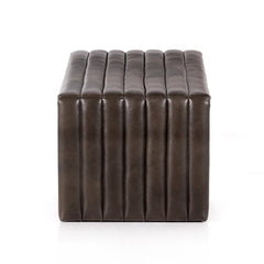 Augustine Bench in Deacon Wolf side view - Whats New Furniture Portland OR