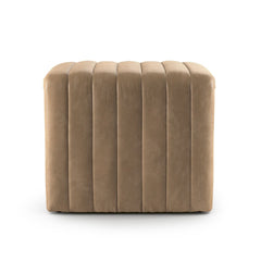 Augustine Ottoman in Palermo Drift side studio view - Whats New Furniture Portland OR