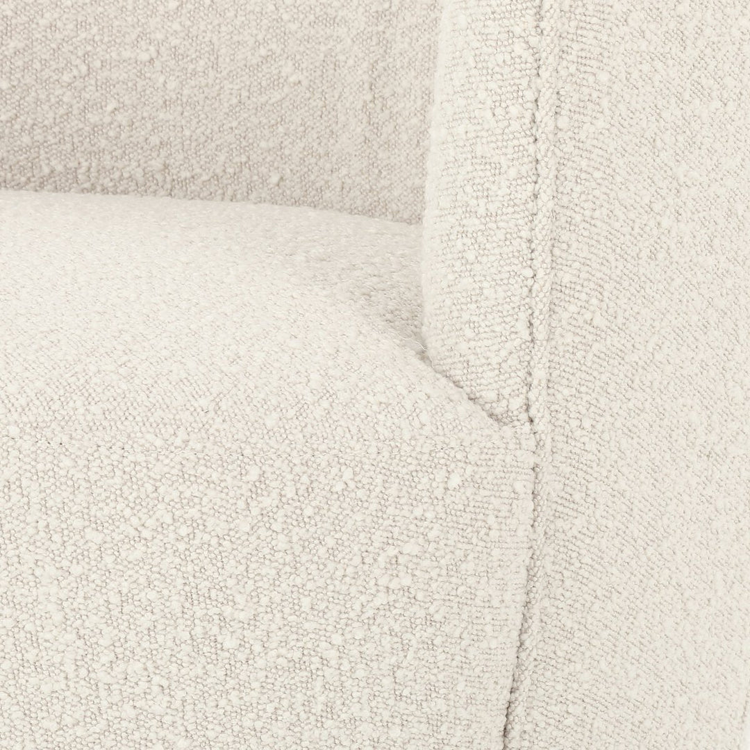 Aurora Swivel Chair in Knoll Natural detail view - Whats New Furniture Portland OR