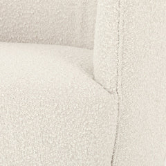 Aurora Swivel Chair in Knoll Natural detail view - Whats New Furniture Portland OR