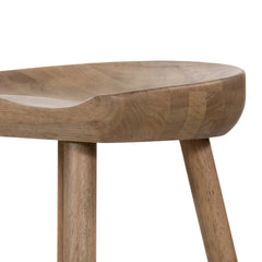 Barrett Bar &amp; Counter Stool in Natural Matte detail view - Whats New Furniture Portland OR