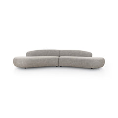 Belen Double Chaise Thames Coal - Sectional by Four Hands - What&