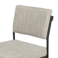 Benton Bar &amp; Counter Stool in Savile Flannel third detail view - Whats New Furniture Portland OR