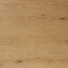 Blinn Extension Dining Table in Worn Oak Veneer detail view - Whats New Furniture Portland OR