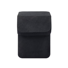 Camille End Table Black Lavastone - End Table by Four Hands - What&