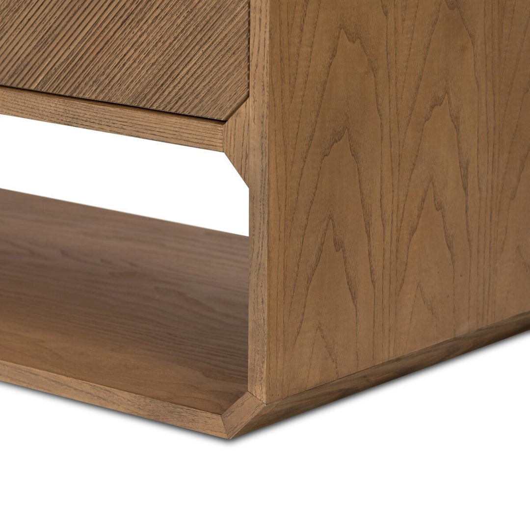 Caspian 6 Drawer Dresser in Natural Ash sixth detail view - Whats New Furniture Portland OR