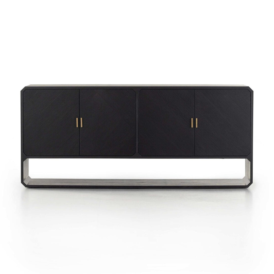 Caspian Sideboard Black Ash - Sideboard by Four Hands - What's New Furniture Portland