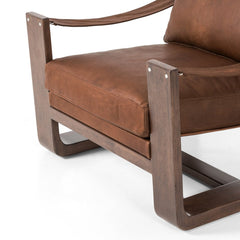 Cesar Chair in Heirloom Sienna fifth detail view - Whats New Furniture Portland OR