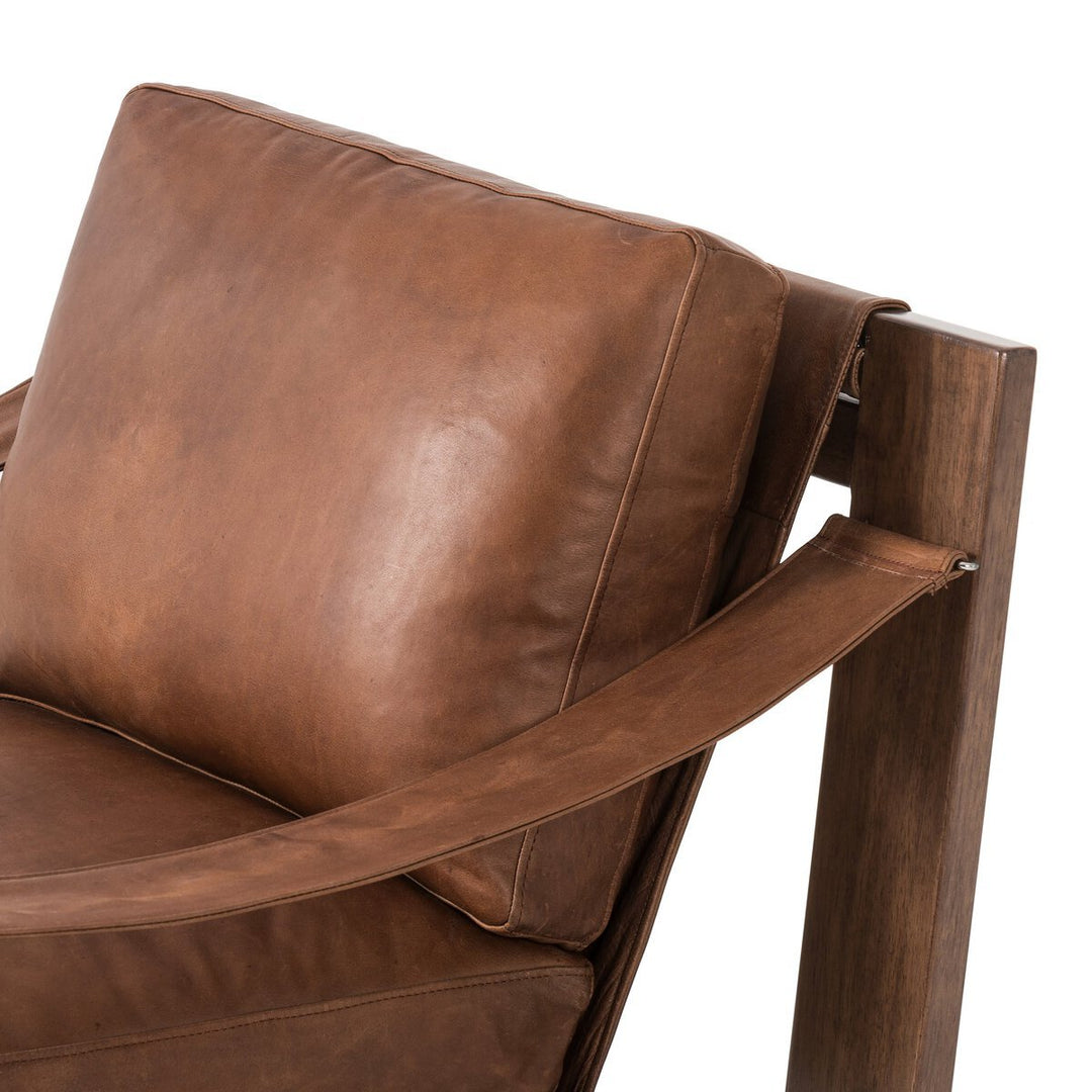 Cesar Chair in Heirloom Sienna fourth detail view - Whats New Furniture Portland OR