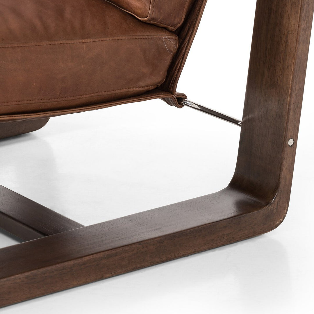 Cesar Chair in Heirloom Sienna detail view - Whats New Furniture Portland OR