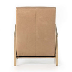 Chance Recliner in Palermo Nude detail view - Whats New Furniture Portland OR