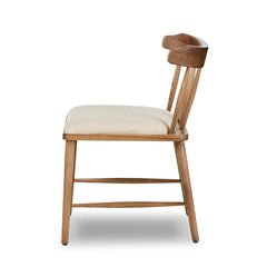 Colter Dining Chair in Antwerp Natural side view - Whats New Furniture Portland OR